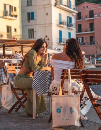 Fotografia di modelle a Marina Grande, Sorrento